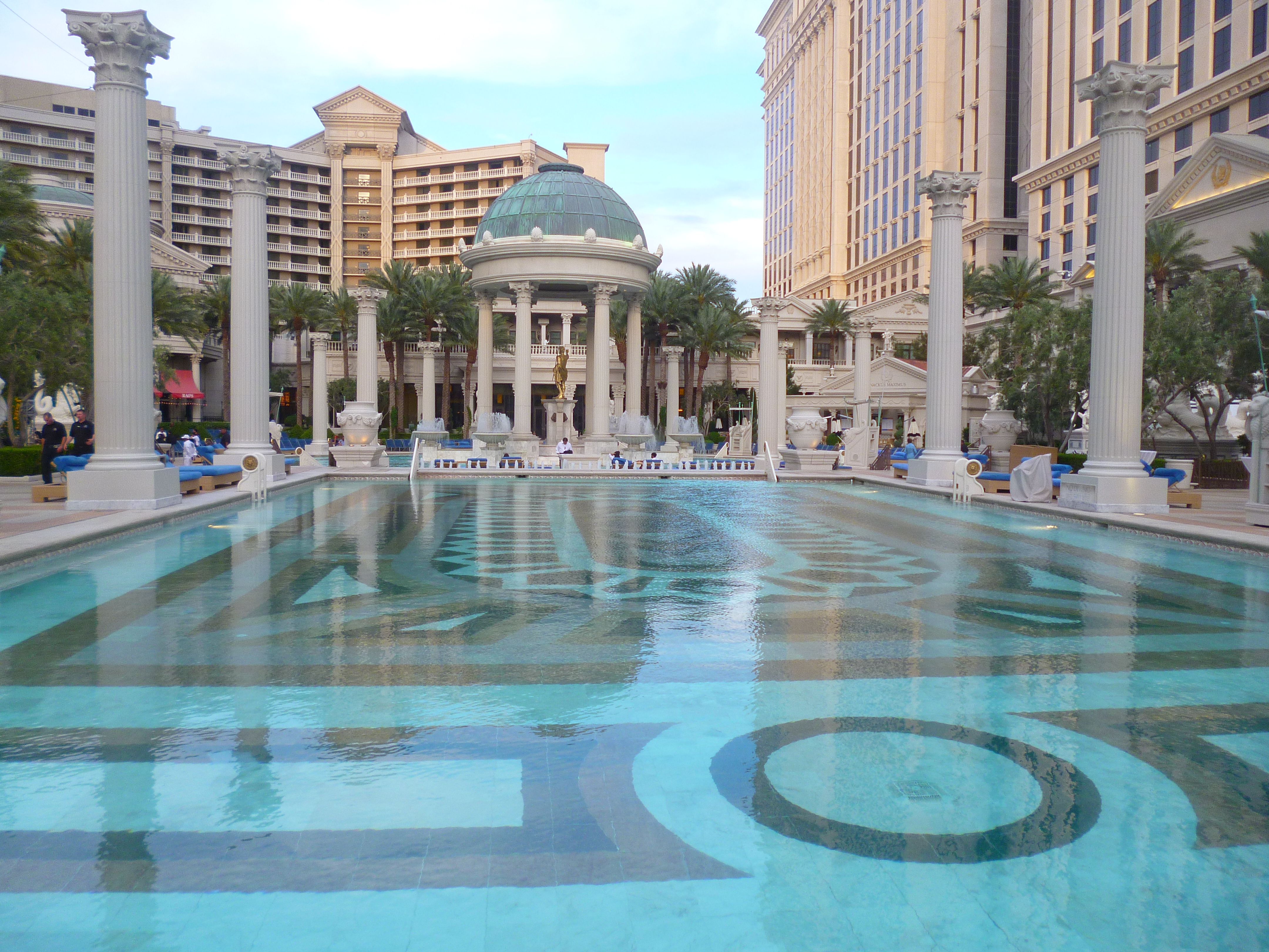 Garden of the Gods: Caesars Palace's New Multitier Pool Complex